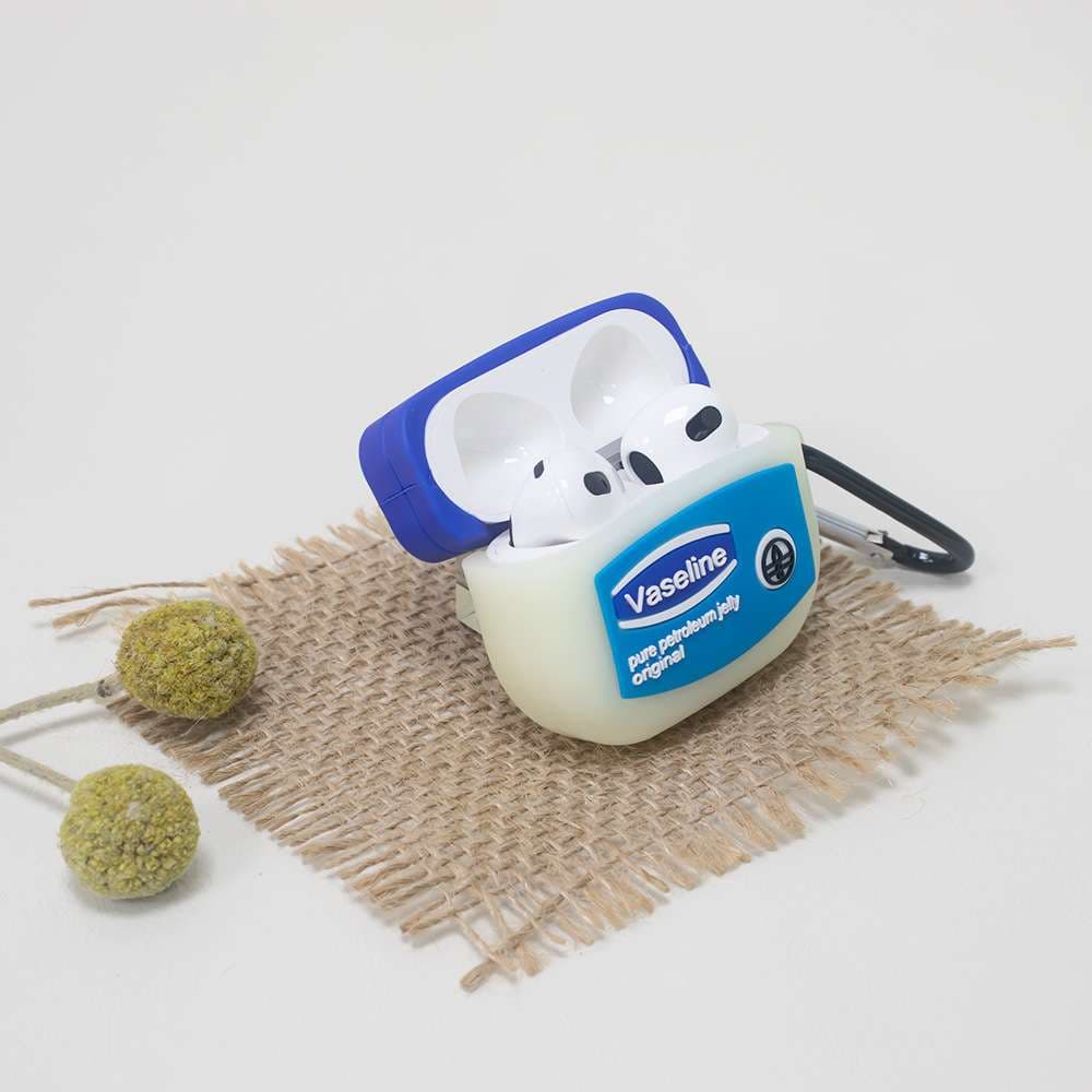ヴァセリン風AirPodsproケース AirPods
