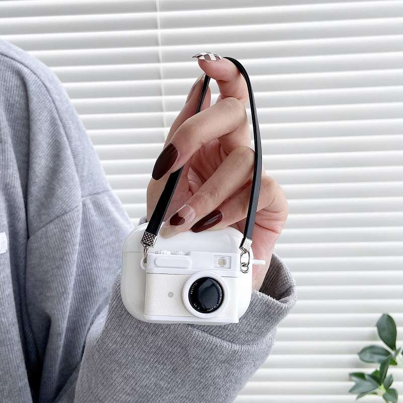 【廃盤】レトロカメラ型AirPodsケース AirPods
