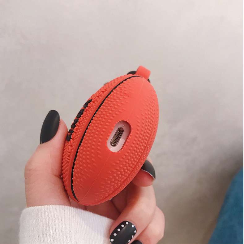 【廃盤】AirPodsケース NBA風バスケットボール型AirPodsケース