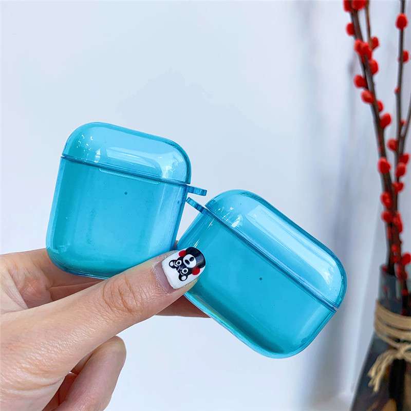 カラフルクリアAirPodsproケース AirPods