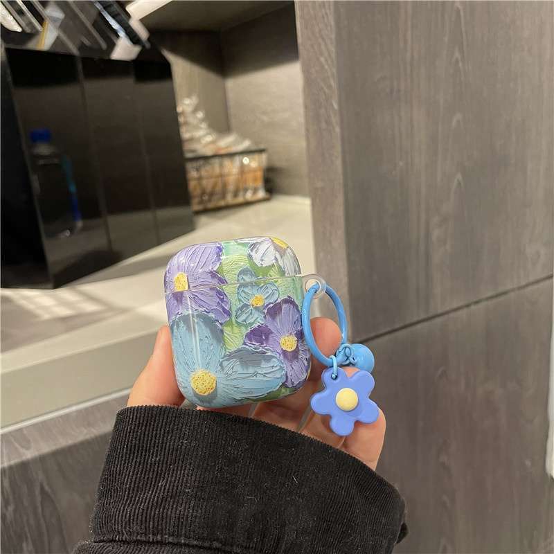 フラワーガーデン AirPodsproケース AirPods