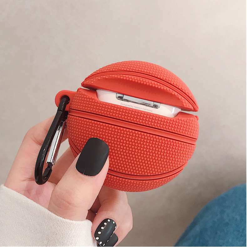 【廃盤】AirPodsケース NBA風バスケットボール型AirPodsケース
