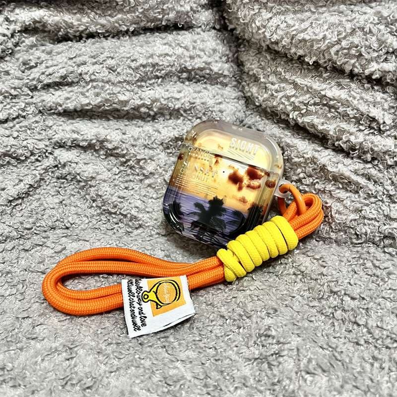 【廃盤】AirPodsケース サンセットビーチ・カメラケース AirPods