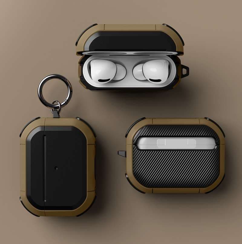 【廃盤】AirPodsケース タフケース アウトドアバンドル AirPods