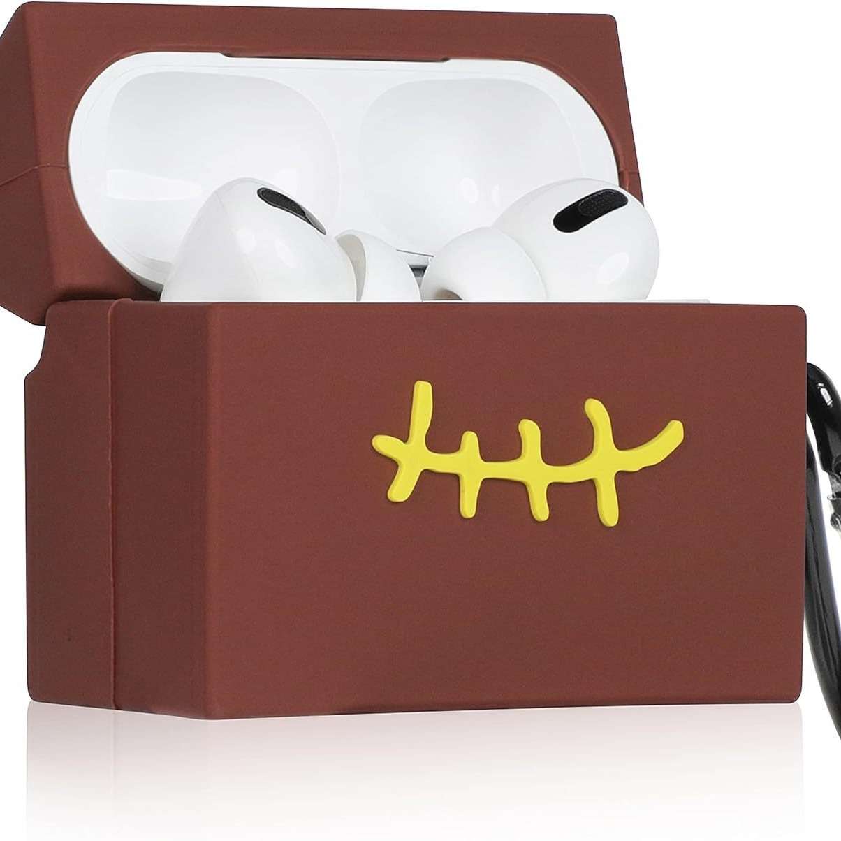 AirPodsproケース アメフトボール型AirPodsproケース