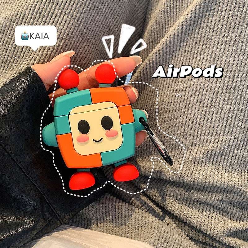 【廃盤】AirPodsproケース キュービーくんAirPodsproケース