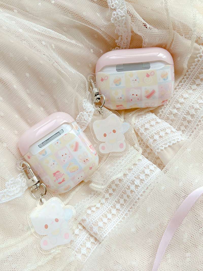 モチモチ☆ドリームキャンディ AirPodsproケース AirPods