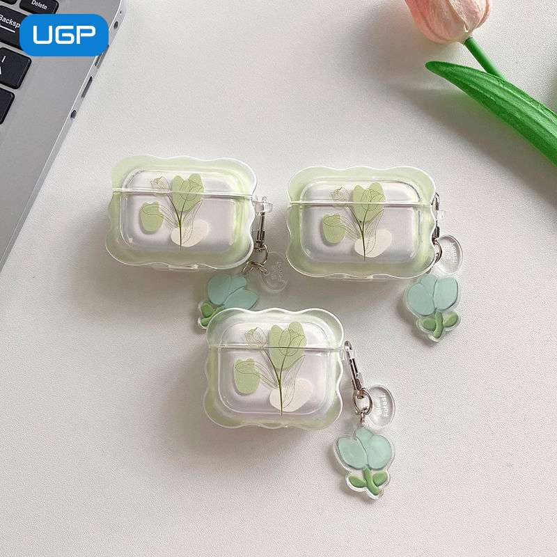 AirPodsproケース さわやか新芽エアポッドケース AirPods