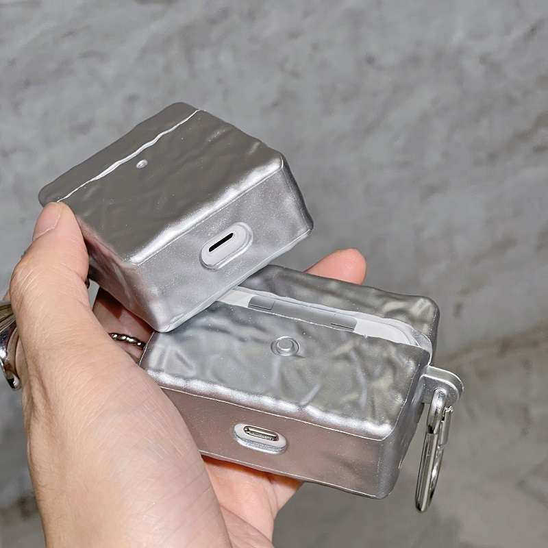 AirPodspro メタル調AirPodsケース