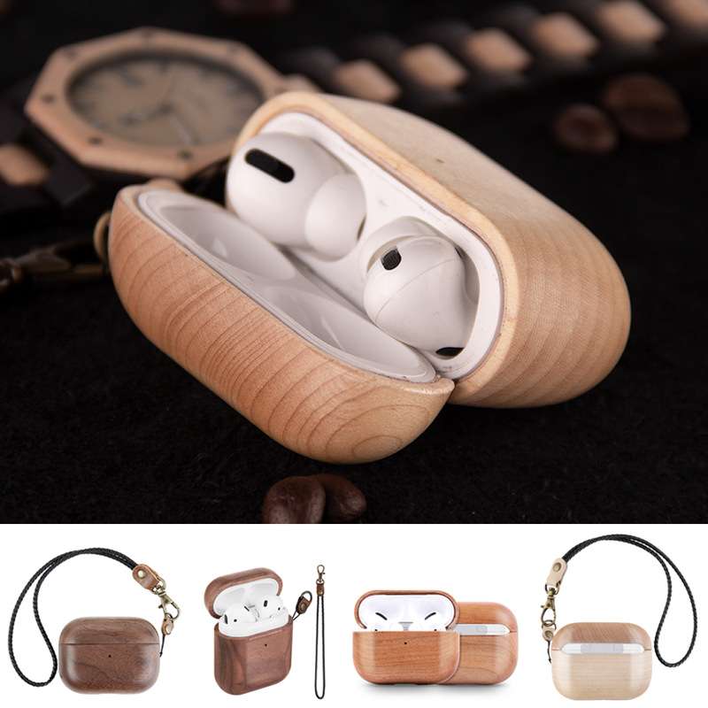 AirPodsproケース 木製AirPodsproケース