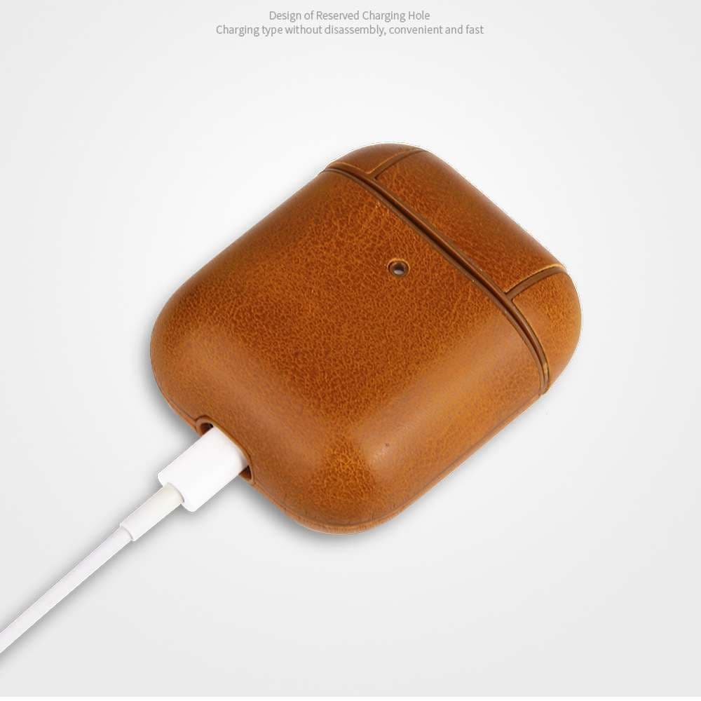 AirPodsproケース レザー調 AirPodsケース