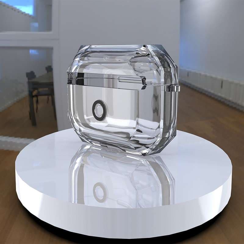 【廃盤】クリスタルクリアAirPodsproケース AirPods AirPods ケース