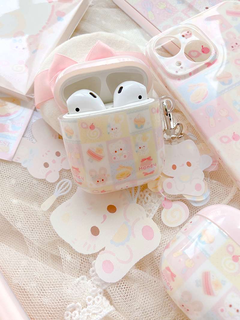 モチモチ☆ドリームキャンディ AirPodsproケース AirPods