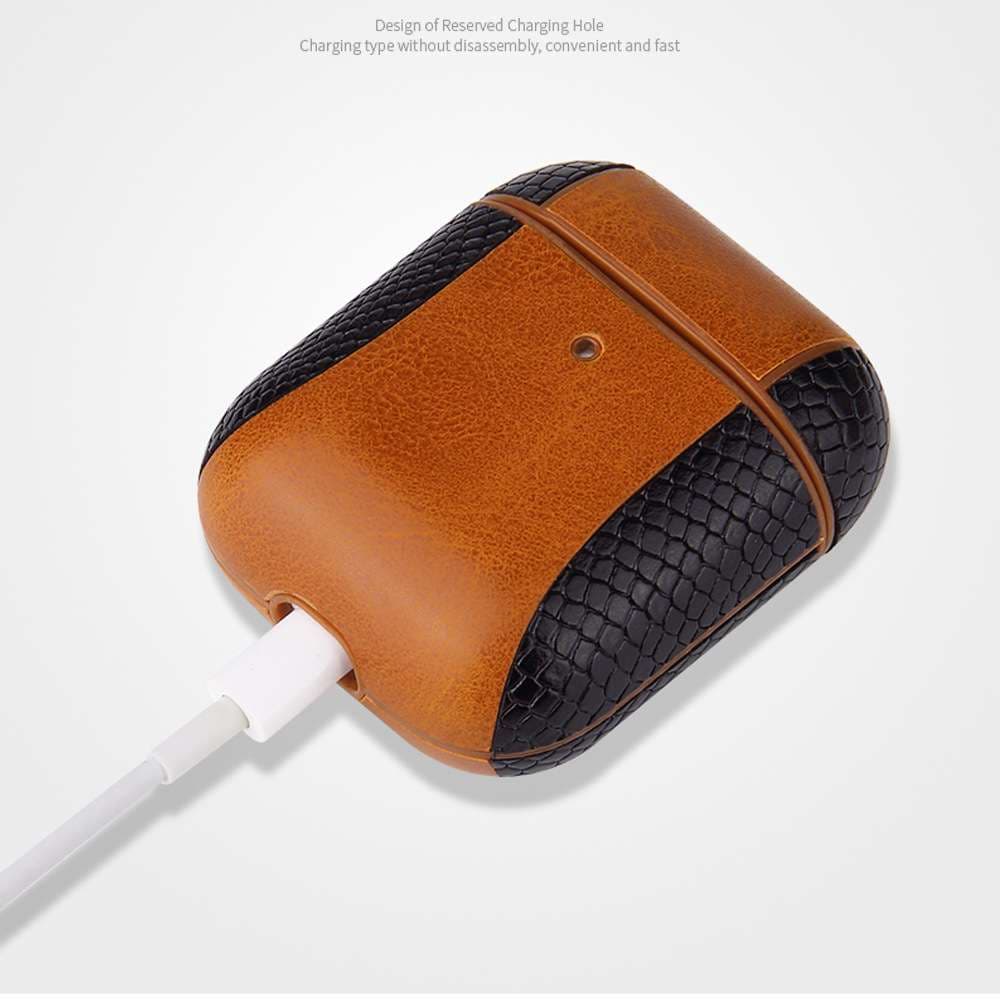 AirPods ツートンレザー AirPods ケース