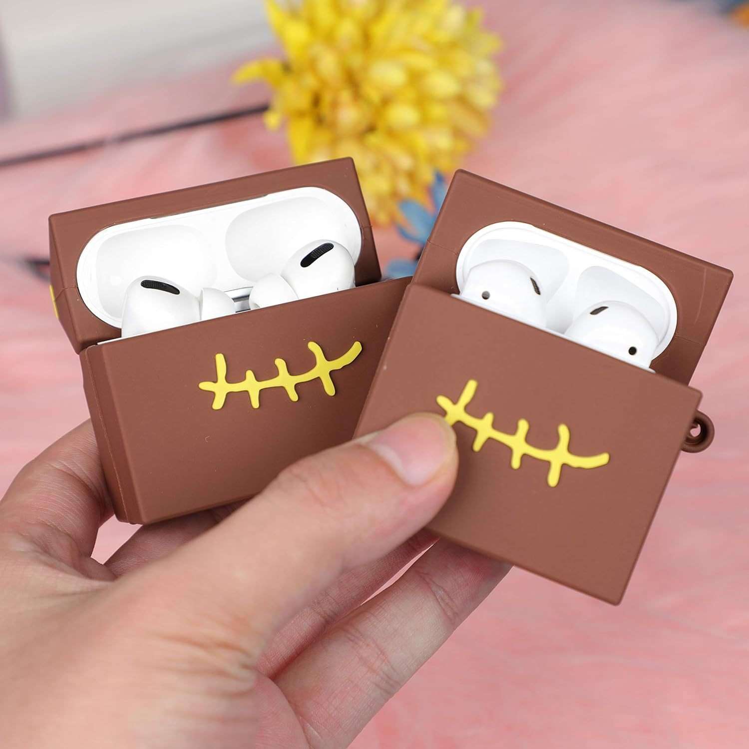 AirPods ハンバーガー風AirPodsproケース AirPods ケース