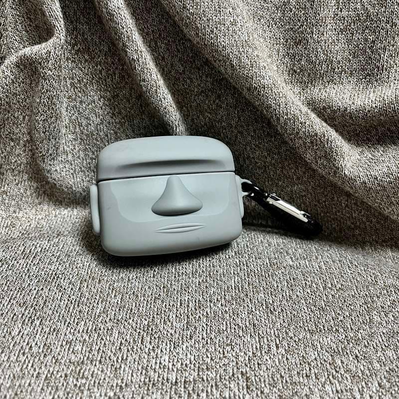 AirPods モアイ顔AirPodsproケース 第二世代 AirPodsproケース