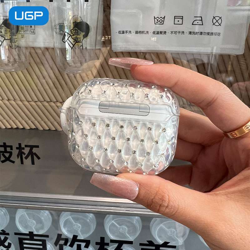 AirPods クリスタルキルティング AirPods ケース