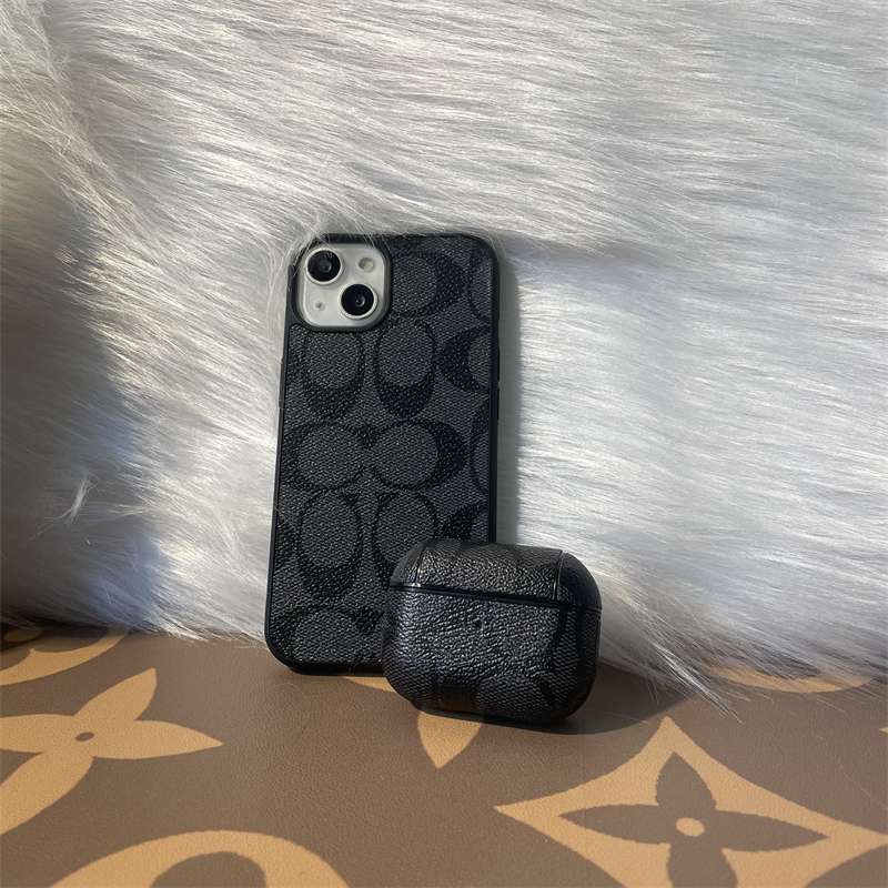 モノグラム柄AirPodsproケースカバー