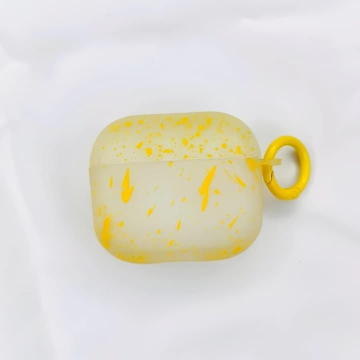 Airpodsケース 飛沫模様 斬新スプラッシュケース