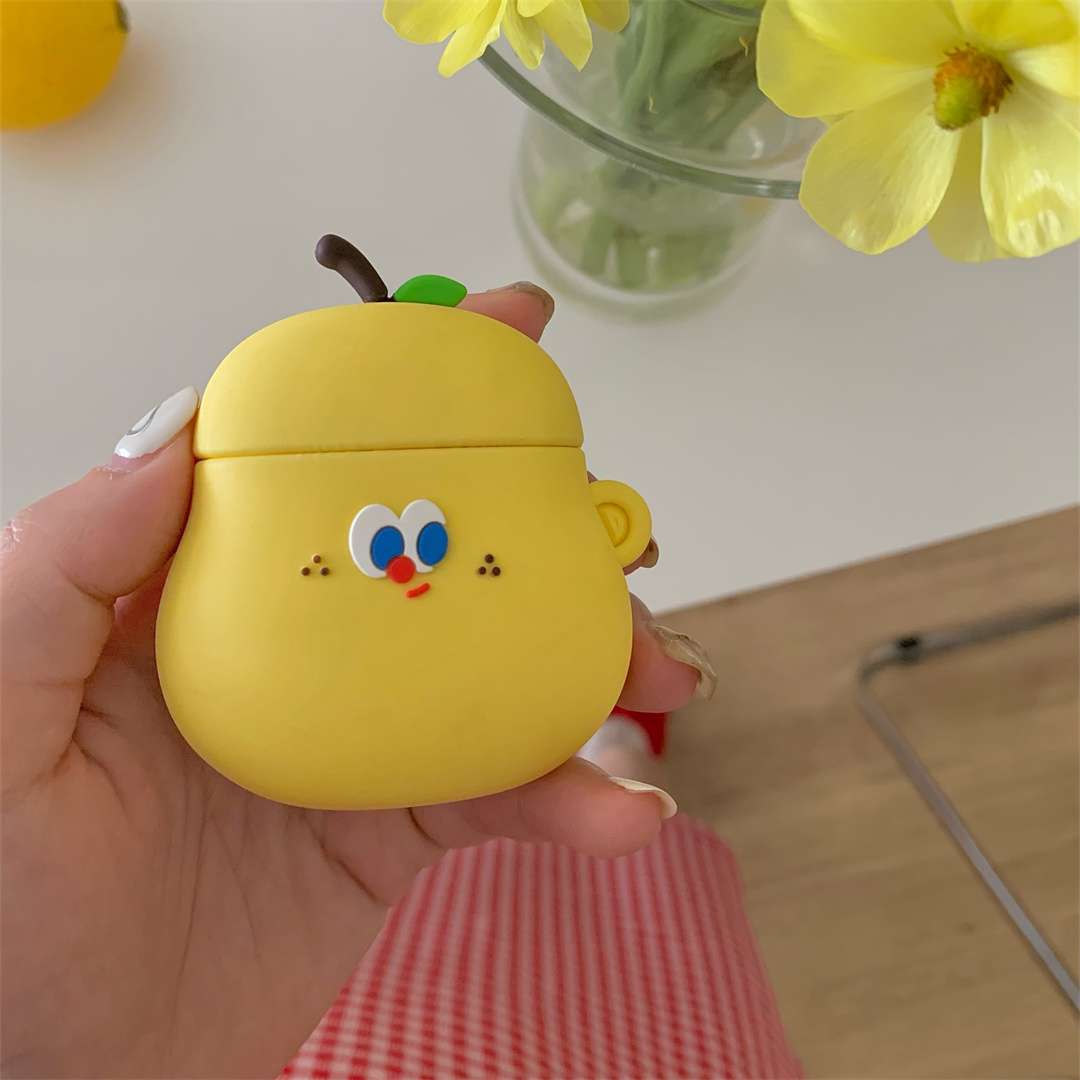 【廃盤】AirPodsproケース 果物モチーフのかわいい耳飾りケース