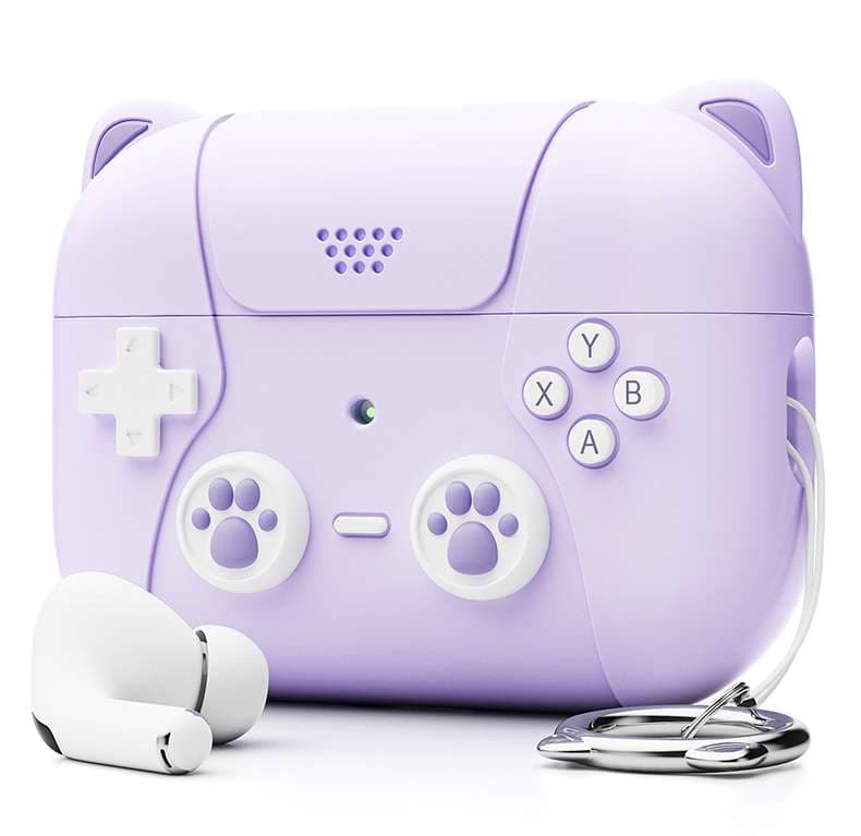 ゲーマー向け肉球コントローラー風AirPodsケース
