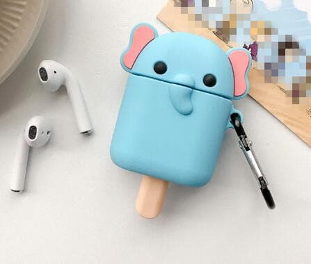 Airpodsケース 可愛い動物キャラクター型エアーポッズケース
