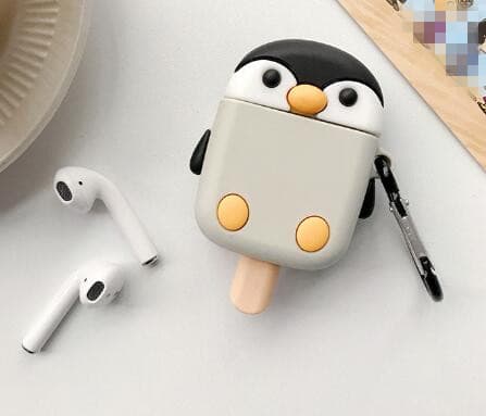 Airpodsケース 可愛い動物キャラクター型エアーポッズケース
