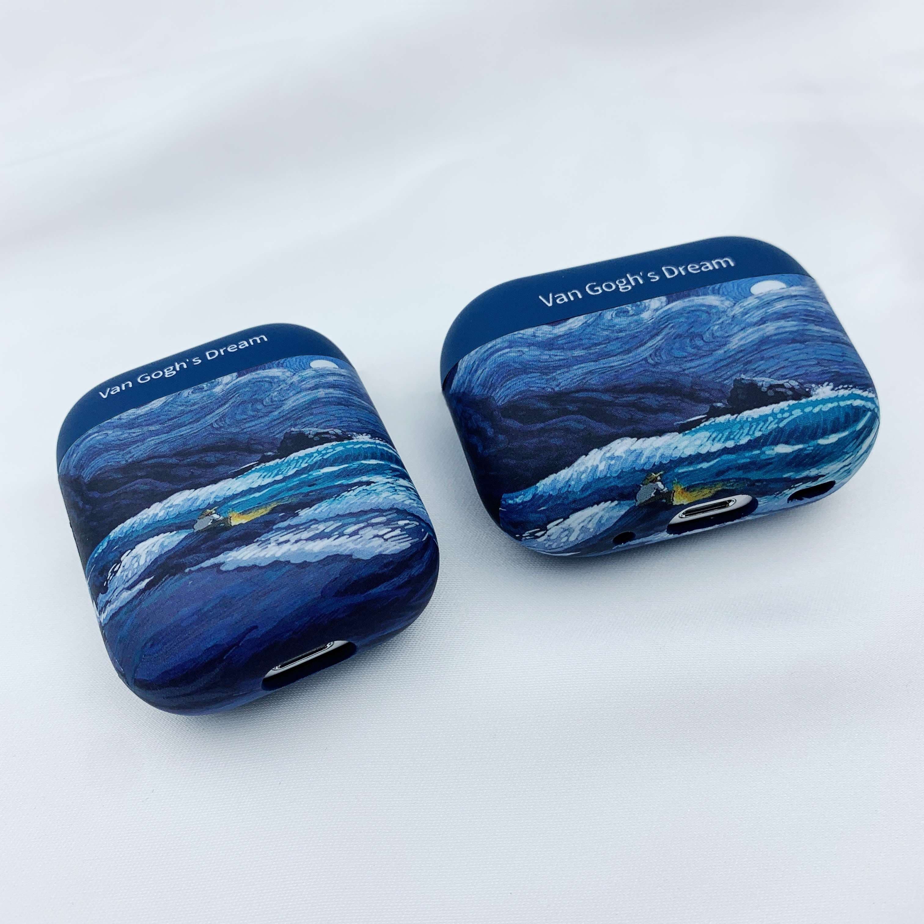 絵画風 デザイン おしゃれ AirPods/AirPodsproケース