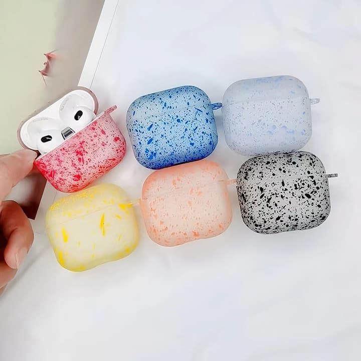 Airpodsケース 飛沫模様 斬新スプラッシュケース