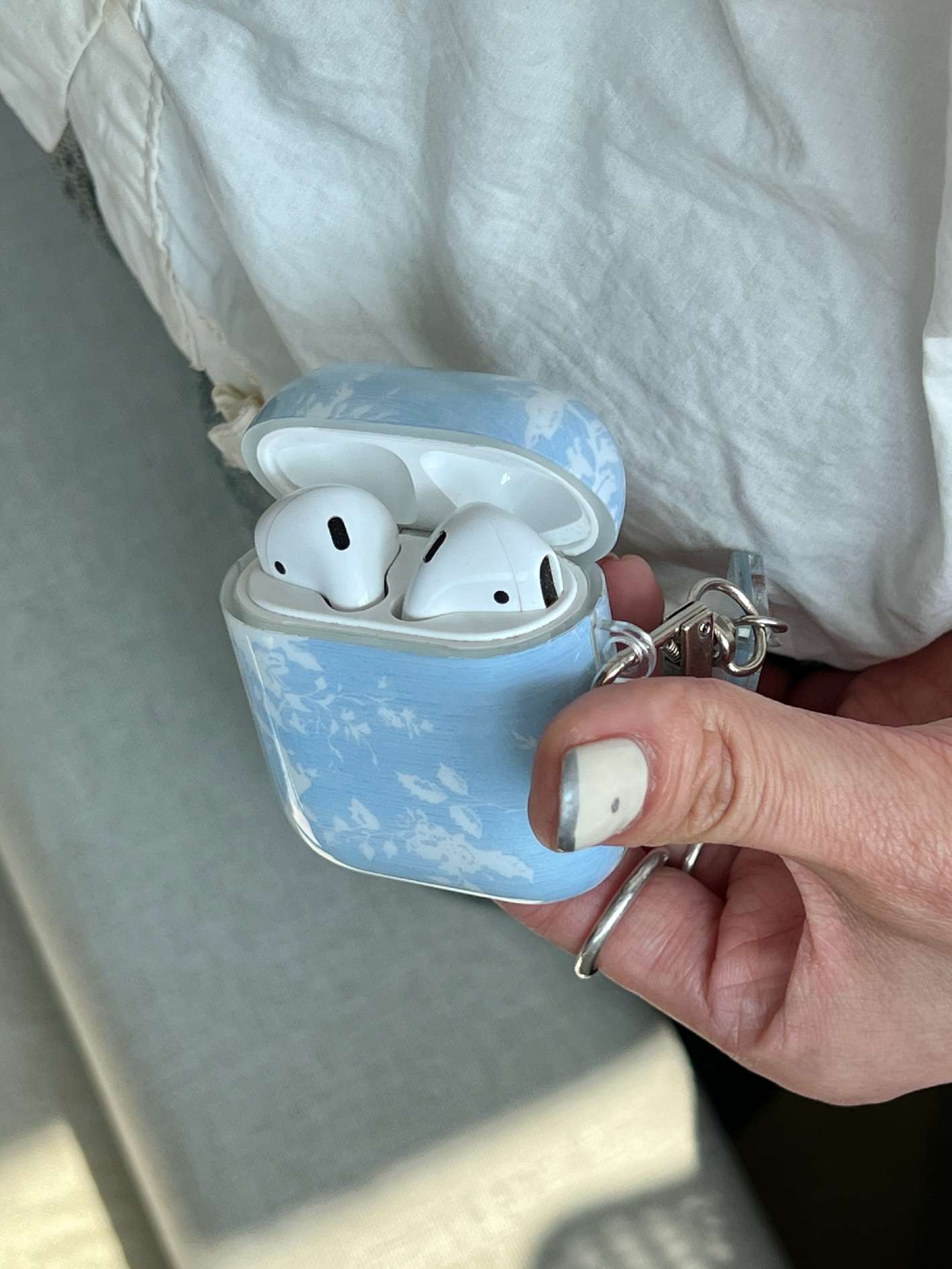 大理石風AirPodsproケースセット