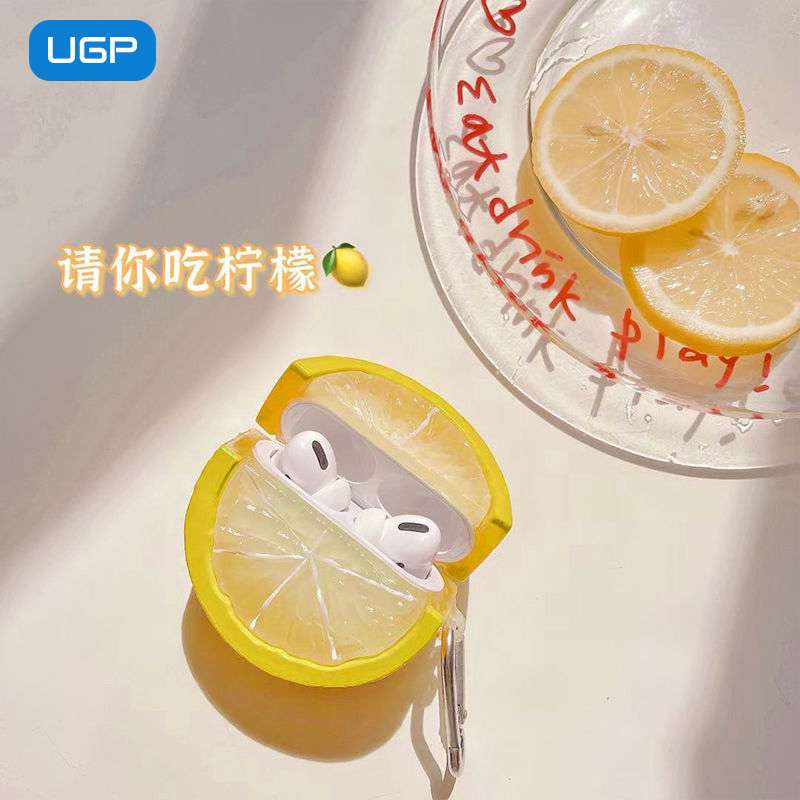 【廃盤】 レモンAirPodsケース AirPods