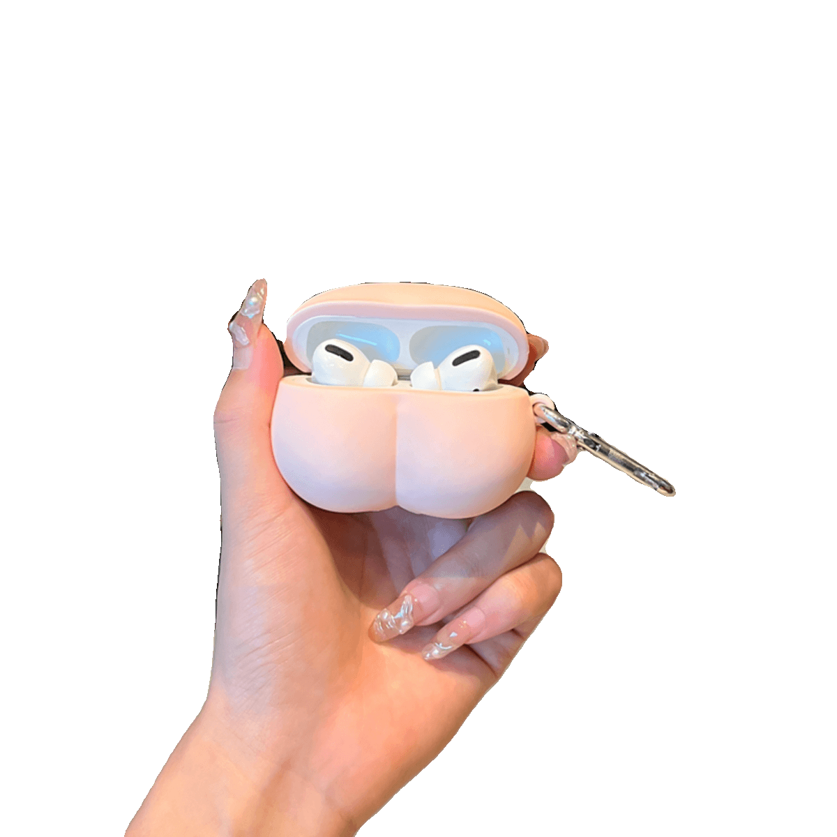 AirPodsproケース AirPods おしり型ケース