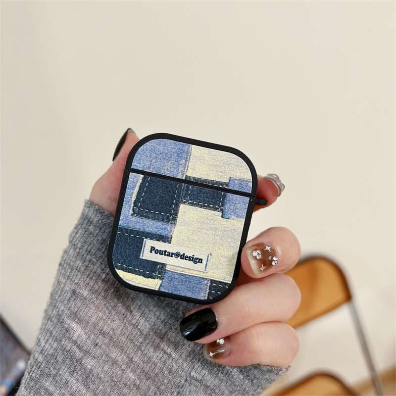 【廃盤】AirPods デニムパッチワークAirPodsケース AirPodsケース