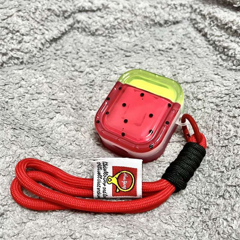【廃盤】AirPods スイカデザイン AirPods Pro ケース AirPodsケース